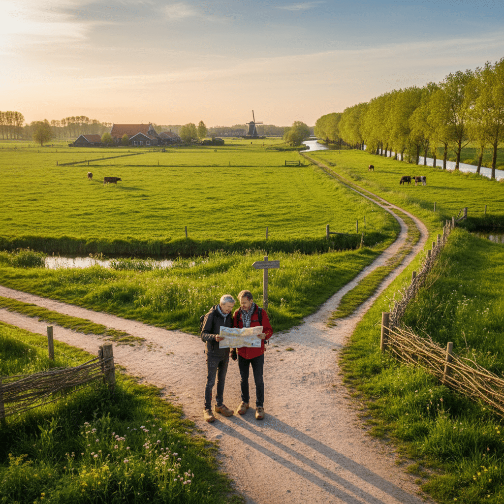 Hoe plan je een bezoek aan een klompenpad?