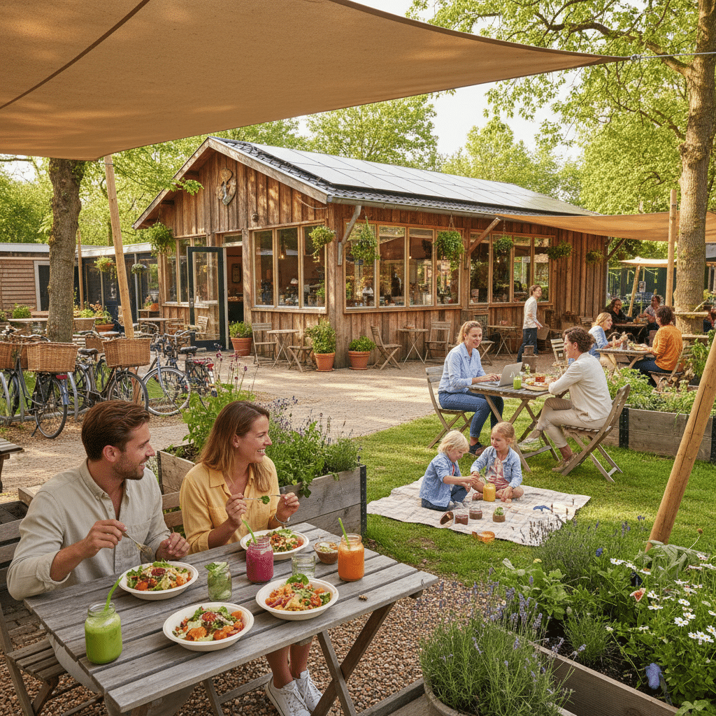Duurzame en eco-vriendelijke lunchlocaties