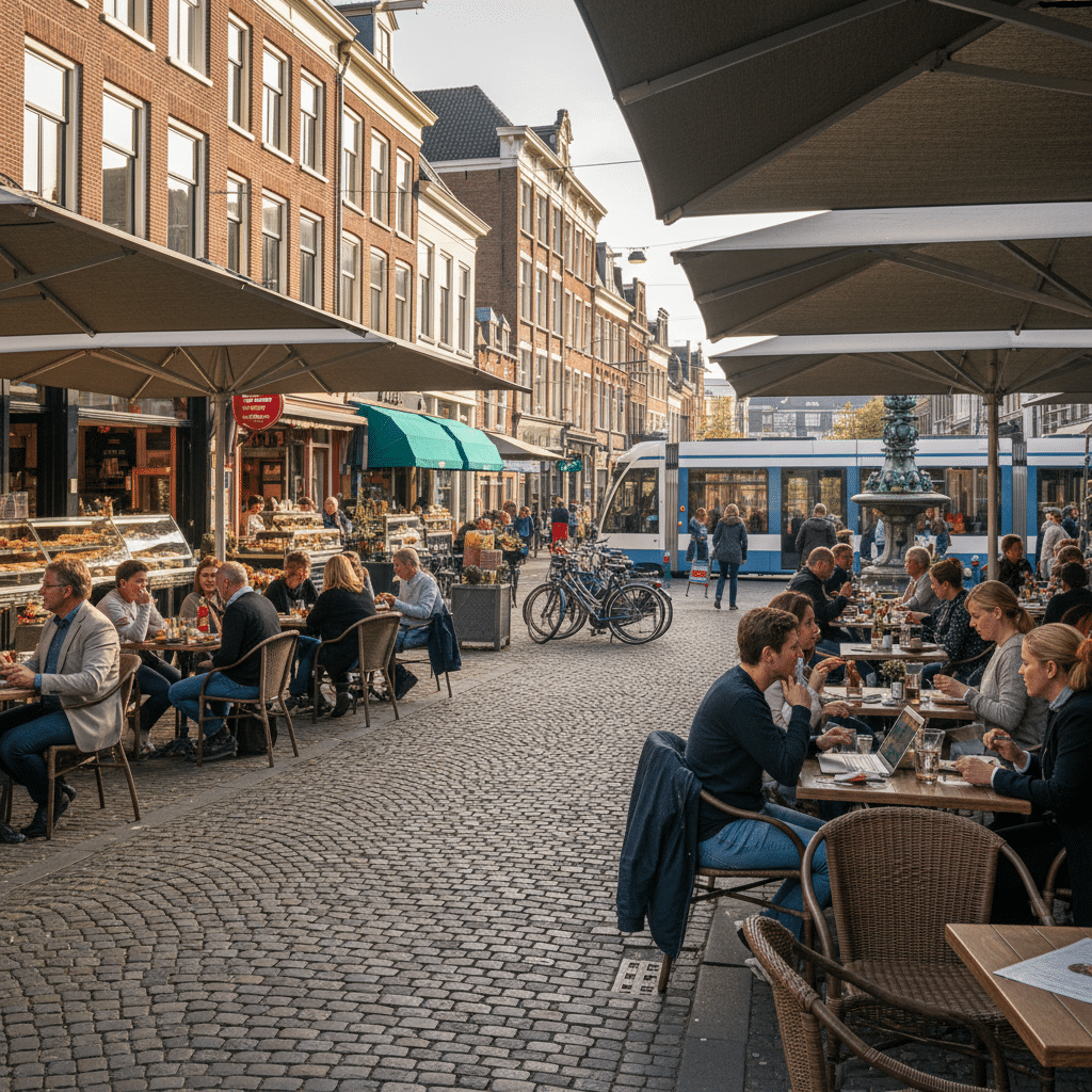 Populaire lunchplekken in Arnhem