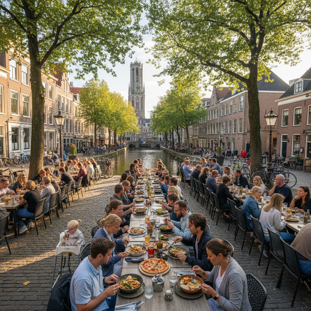 Populaire lunchplekken in Utrecht