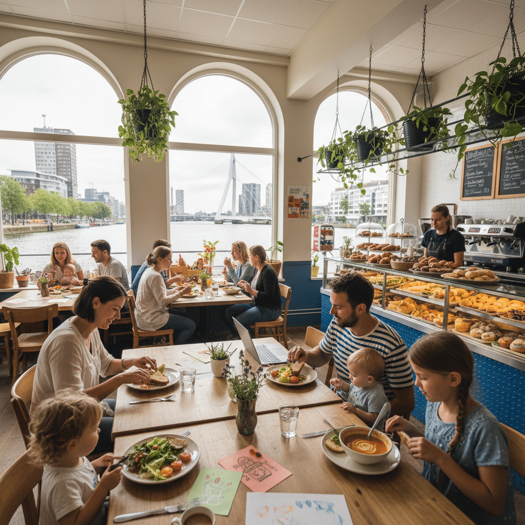 Gezinsvriendelijke Lunchrooms in Rotterdam