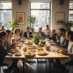 lunchgerechten voor grote groepen