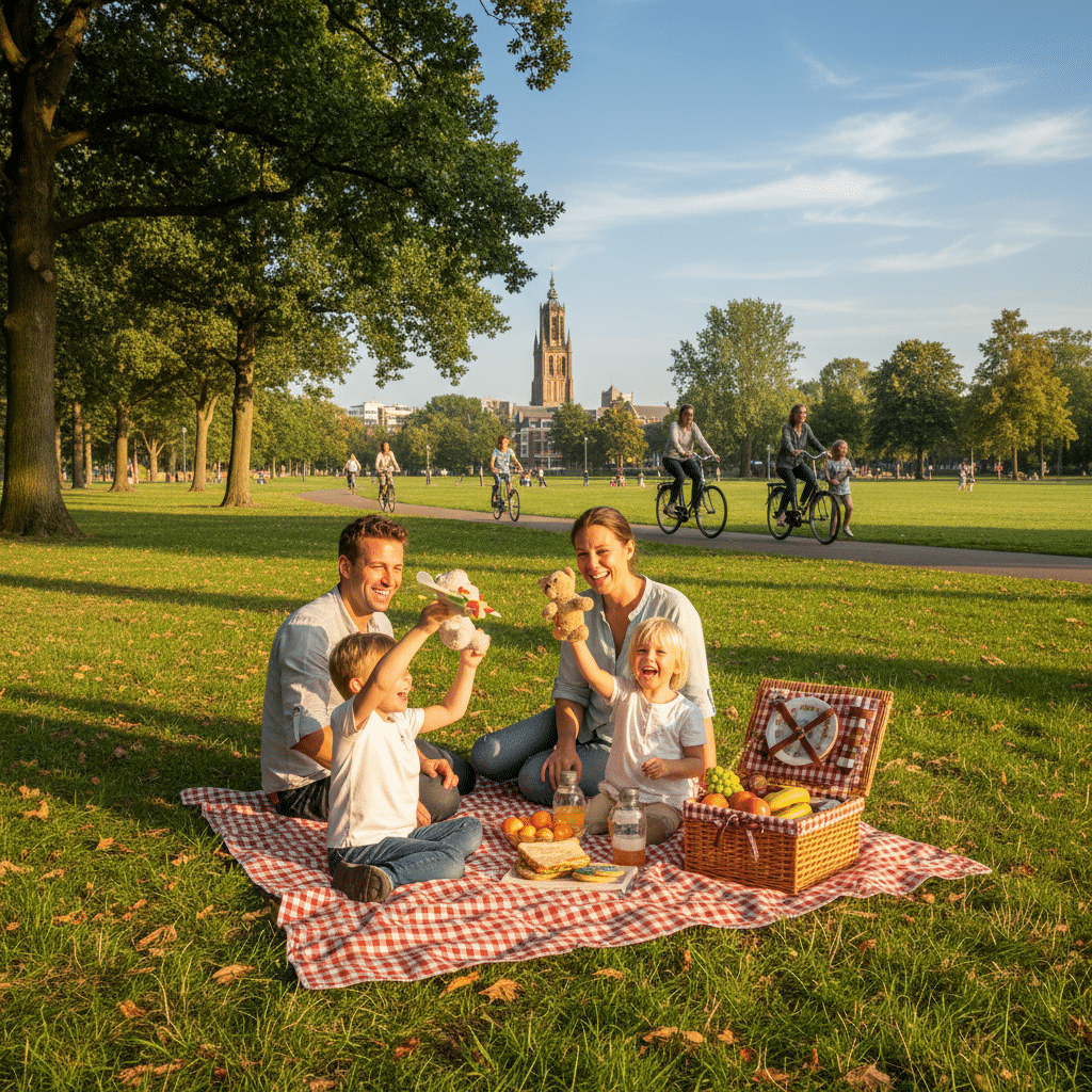 Buiten Picknicken met Kinderen in Arnhem