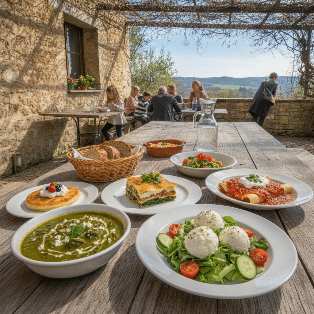 Cottage Cheese in internationale gerechten