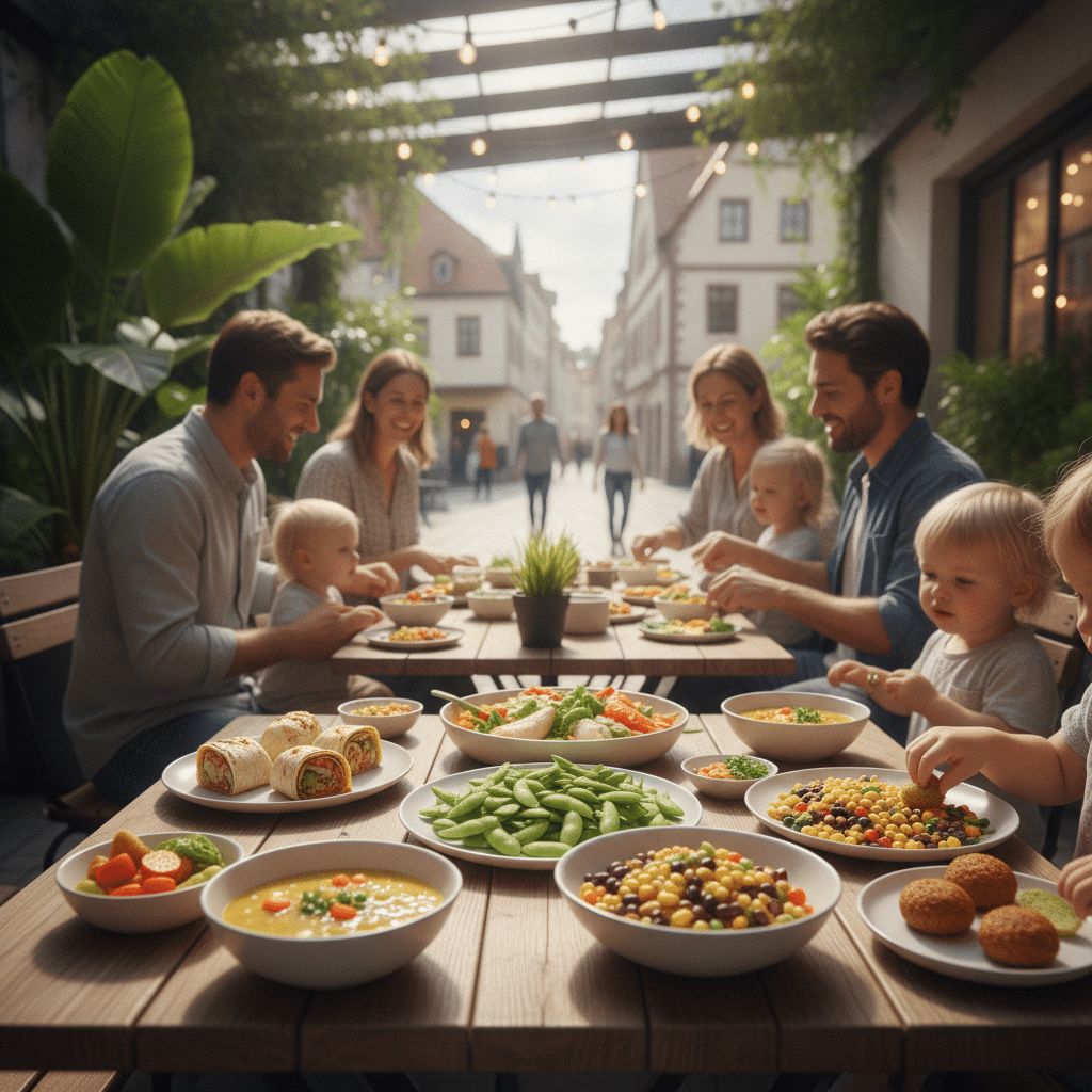 Peulvruchten Lunchgerechten voor kinderen
