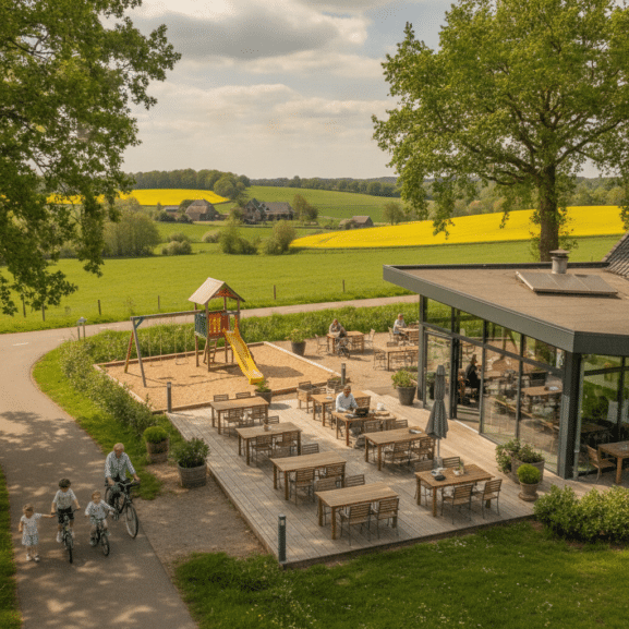 lunchen met kinderen Achterhoek