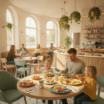 lunchen met kinderen in Ede