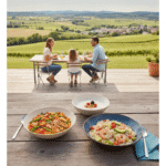 lunchgerechten met rijst